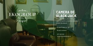 Camera de Black Jack: Salonul diplomatic exclusivist pentru experiențe private și producții rafinate