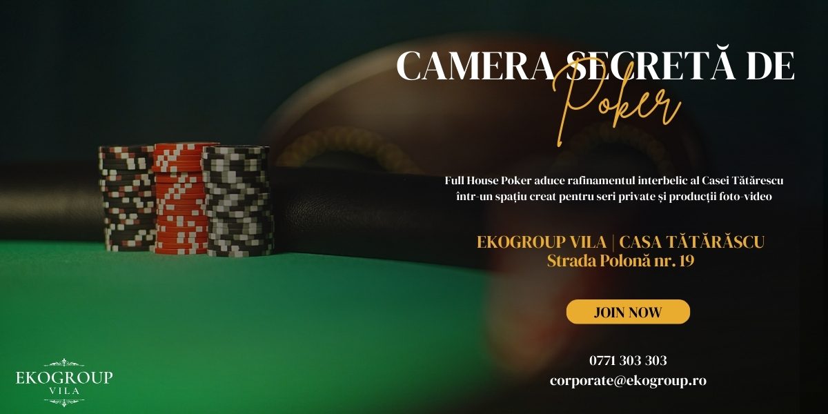 Full House Poker – Sanctuarul Secret al Jocului Privilegiat în Inima Bucureștiului
